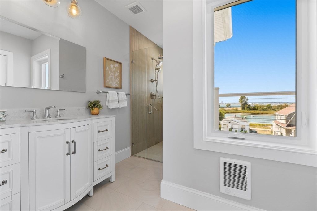 Bathroom, Glass Shower, Interior, Water