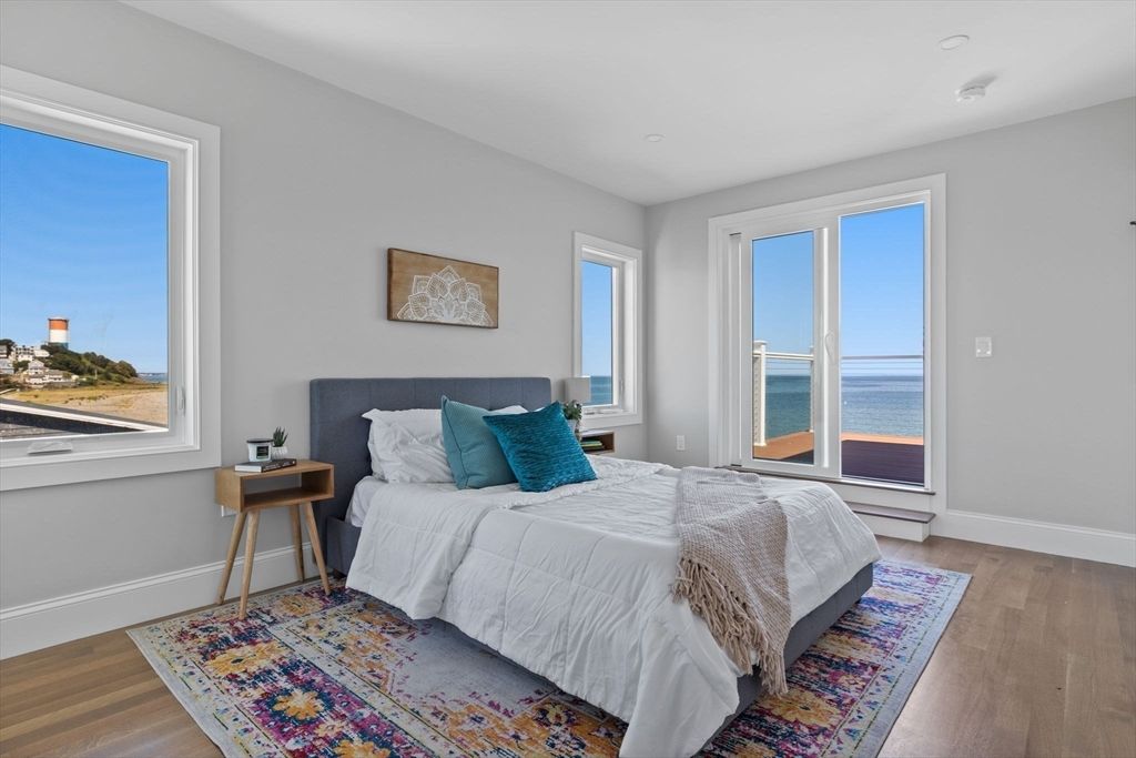 Bedroom, Interior, Water, Wood Texture Flooring