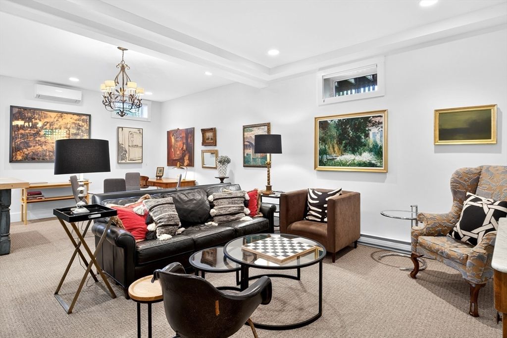 Chandelier, Interior, Living room, Recessed Lighting