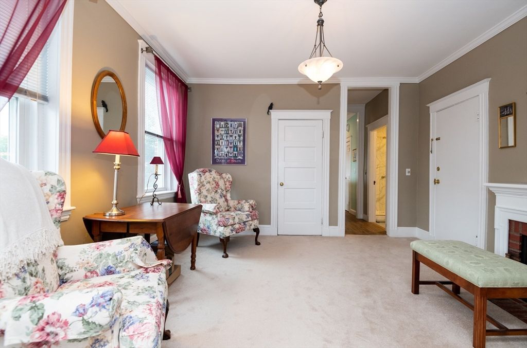 Fireplace, Interior, Pendant Lights
