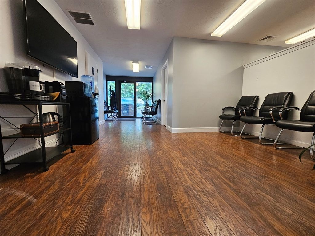 Fitness Equipment, Interior, Wood Texture Flooring
