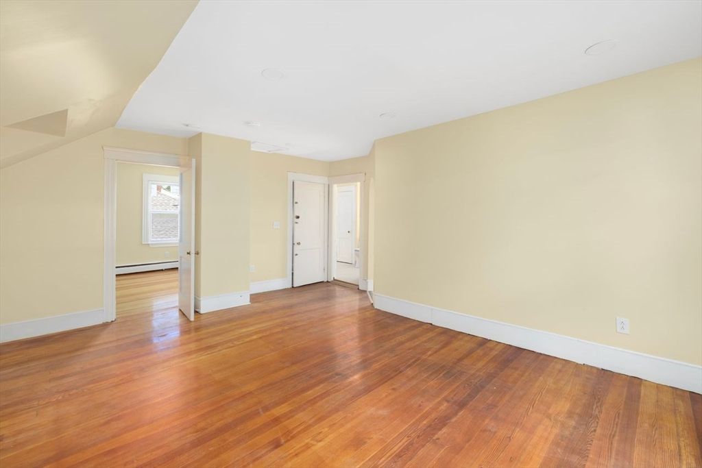 Empty room, Interior, Wood Texture Flooring