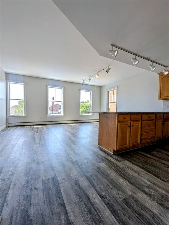 Empty room, Interior, Wood Texture Flooring
