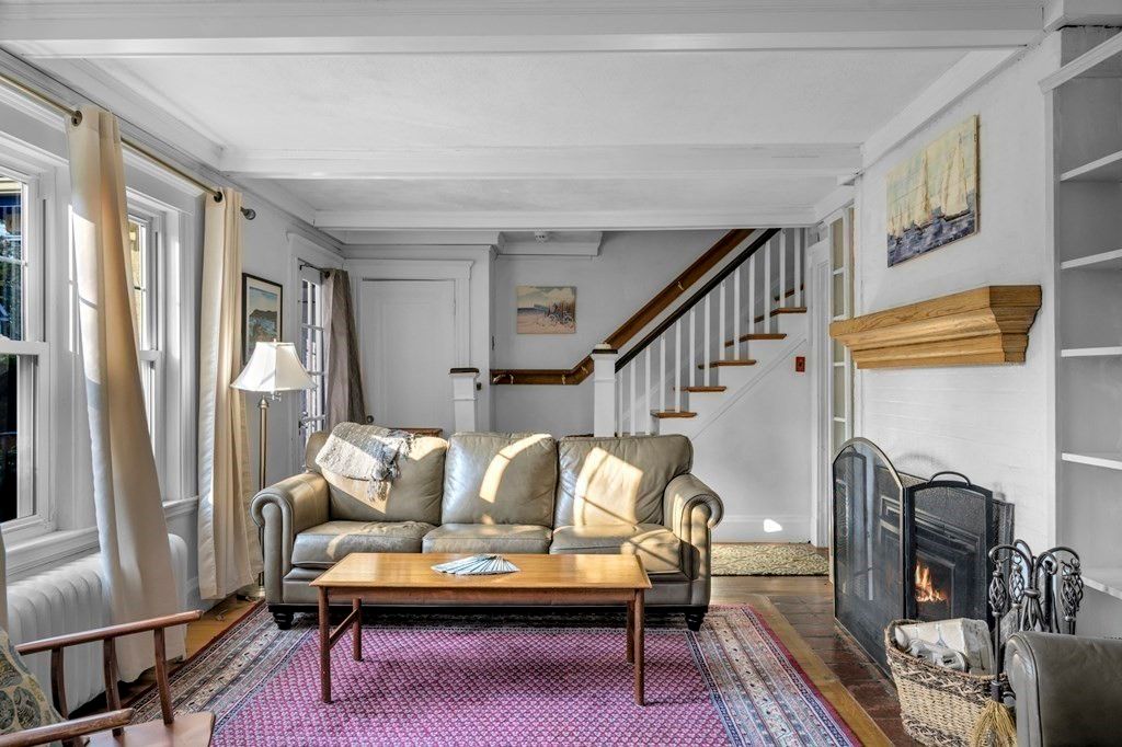 Fireplace, Interior, Living room, Wood Texture Flooring