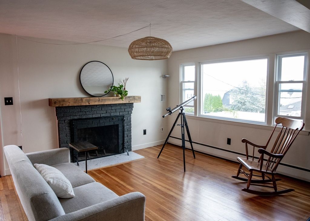 Fireplace, Interior, Living room, Wood Texture Flooring