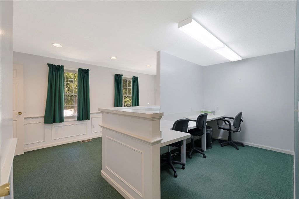 Home Office, Interior, Recessed Lighting