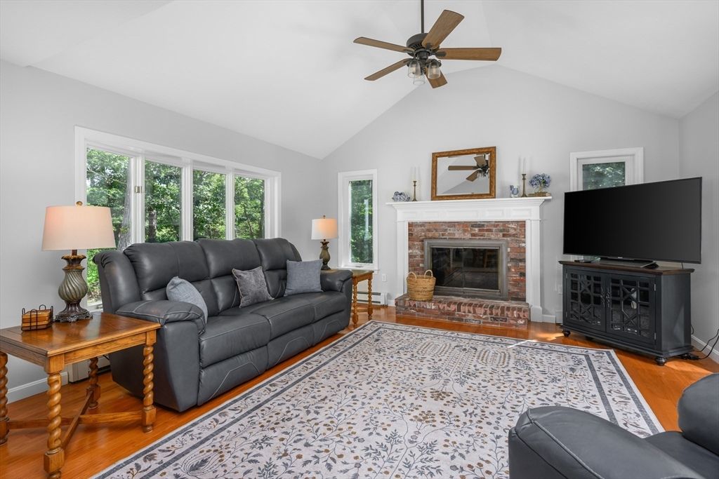 Fireplace, Interior, Living room, Wood Texture Flooring