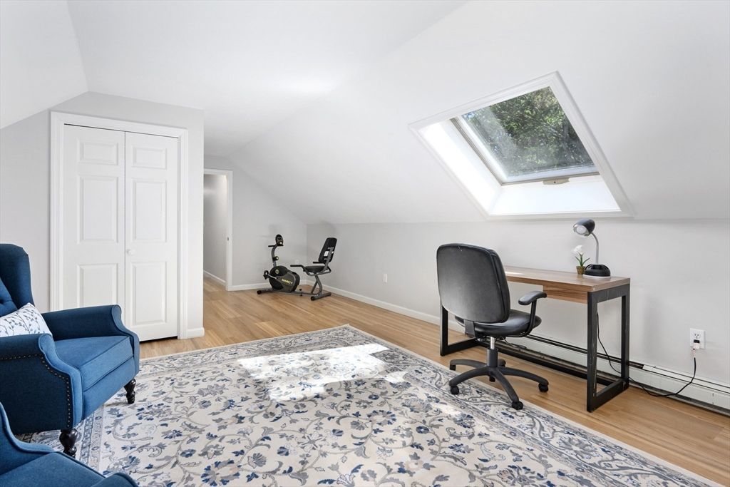 Home Office, Interior, Wood Texture Flooring