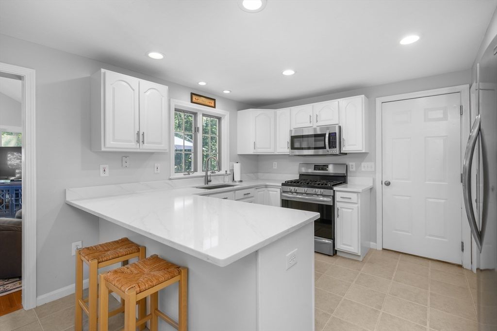 Interior, Kitchen, Recessed Lighting, Stainless Steel Appliances