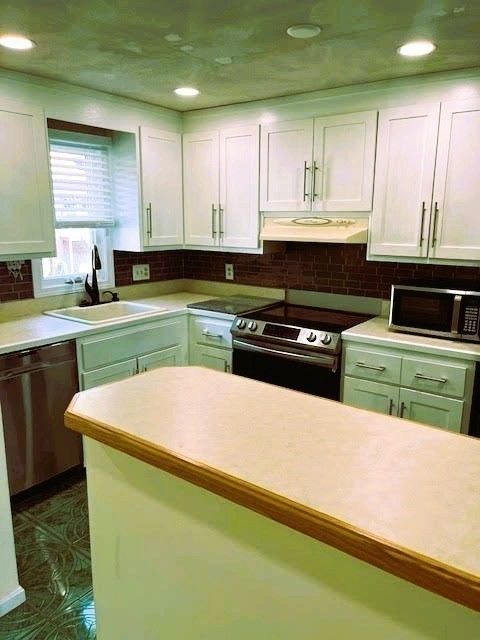 Interior, Kitchen, Recessed Lighting