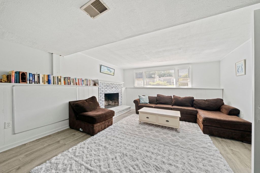 Fireplace, Interior, Living room, Wood Texture Flooring