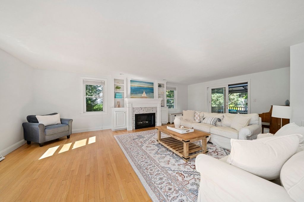 Fireplace, Interior, Living room, Wood Texture Flooring