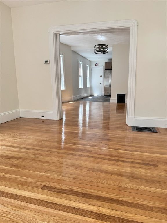 Empty room, Interior, Wood Texture Flooring