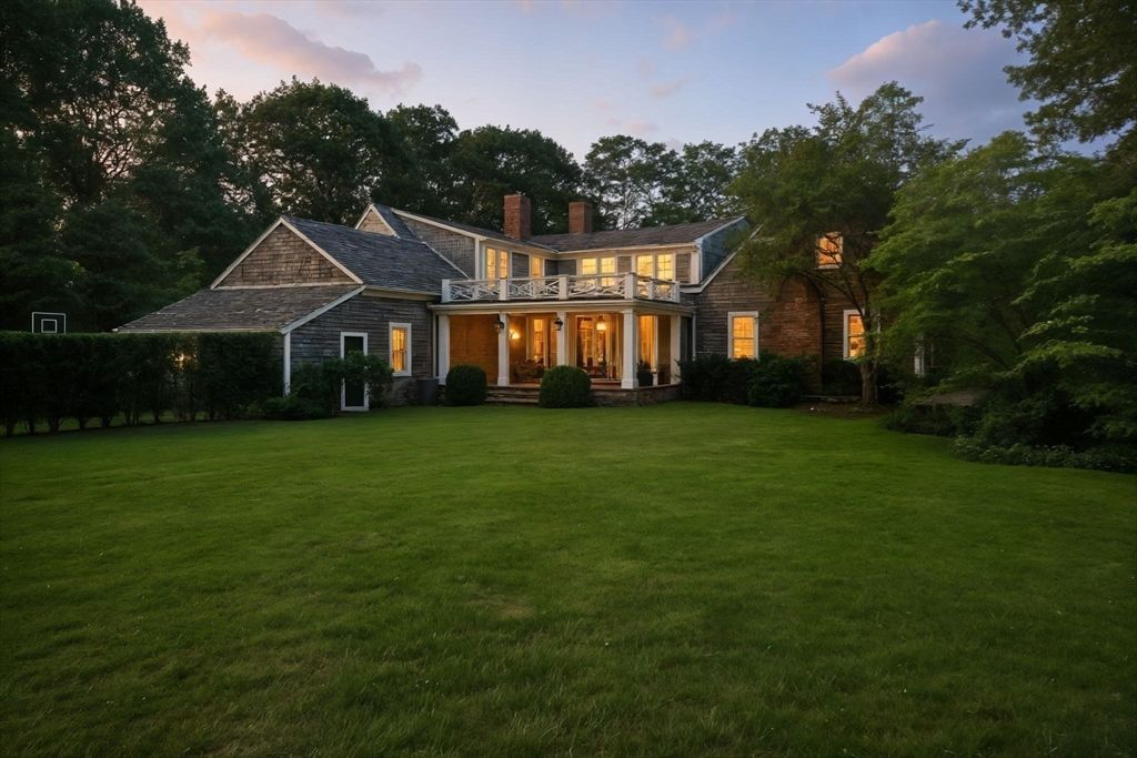 Backyard, Exterior, Facade, Tudor Revival
