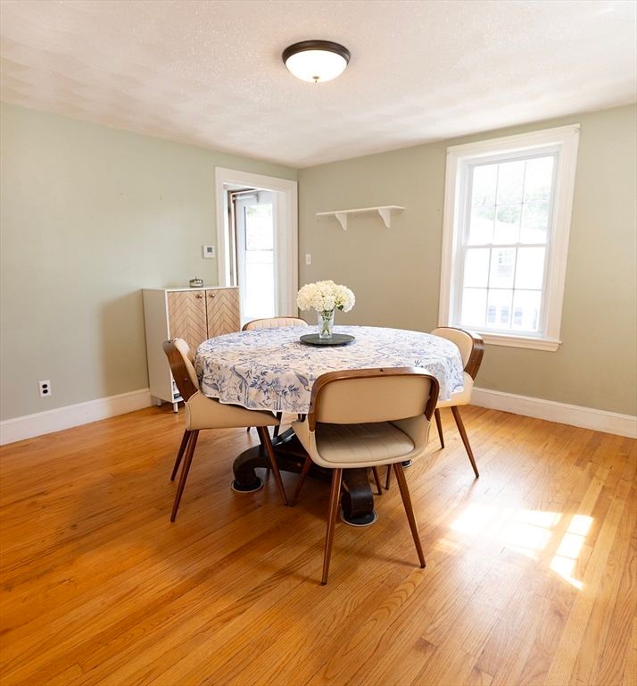 Dining room, Interior, Wood Texture Flooring