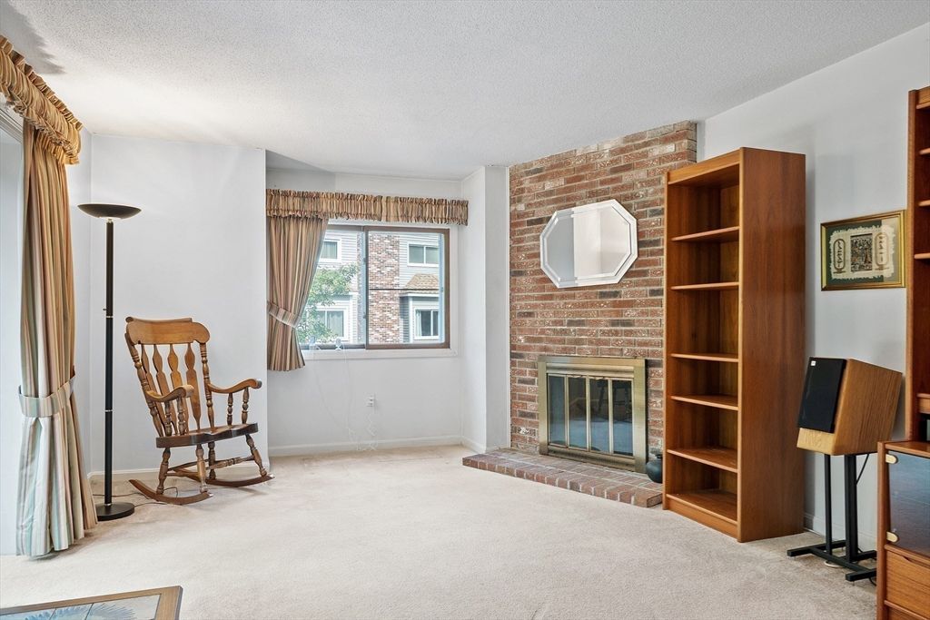 Fireplace, Interior, Stone Walls