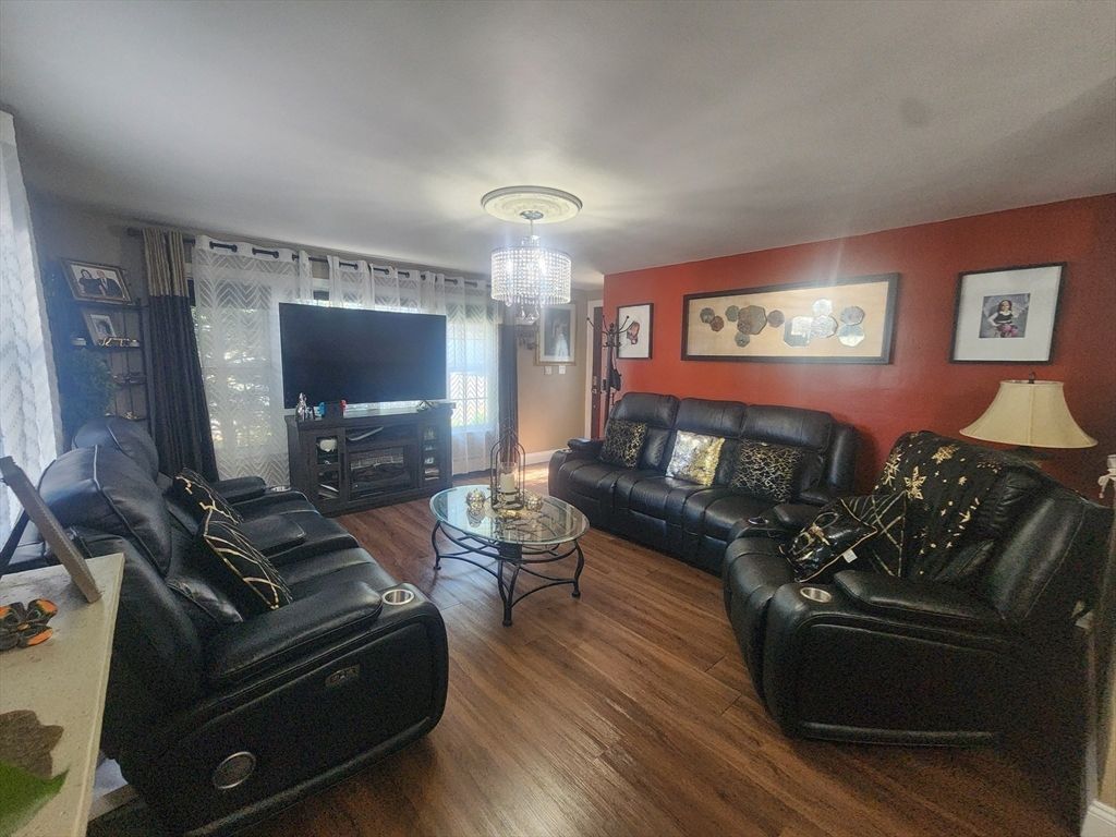 Chandelier, Interior, Living room, Wood Texture Flooring