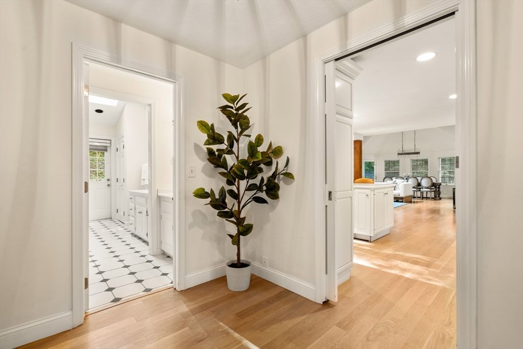 Interior, Recessed Lighting, Washer, Wood Texture Flooring