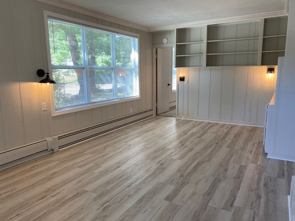 Empty room, Interior, Wood Texture Flooring