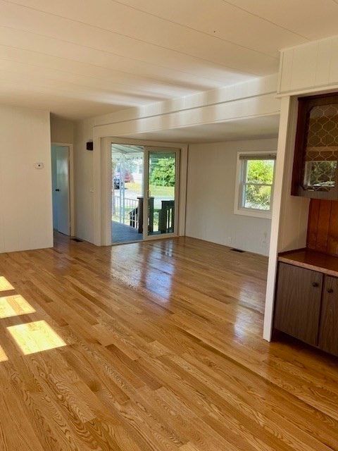 Empty room, Interior, Wood Texture Flooring