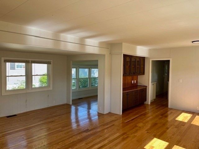 Empty room, Interior, Wood Texture Flooring