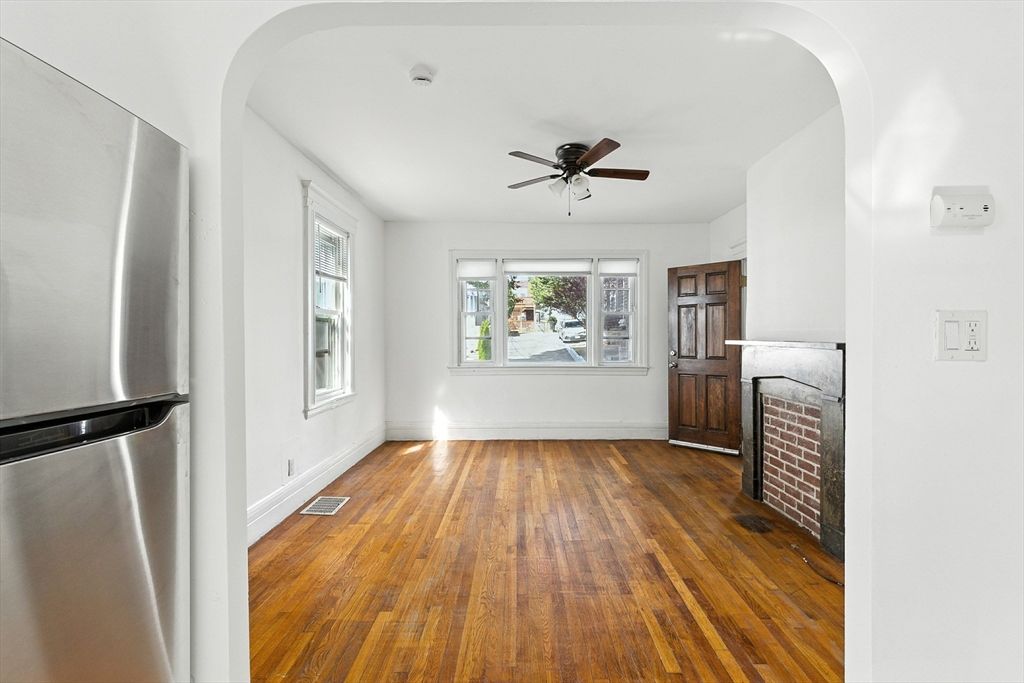 Empty room, Interior, Wood Texture Flooring