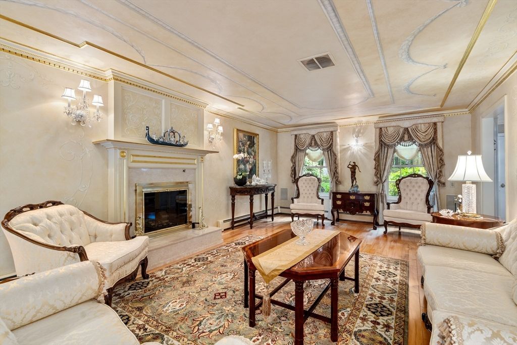 Fireplace, Interior, Living room, Wood Texture Flooring