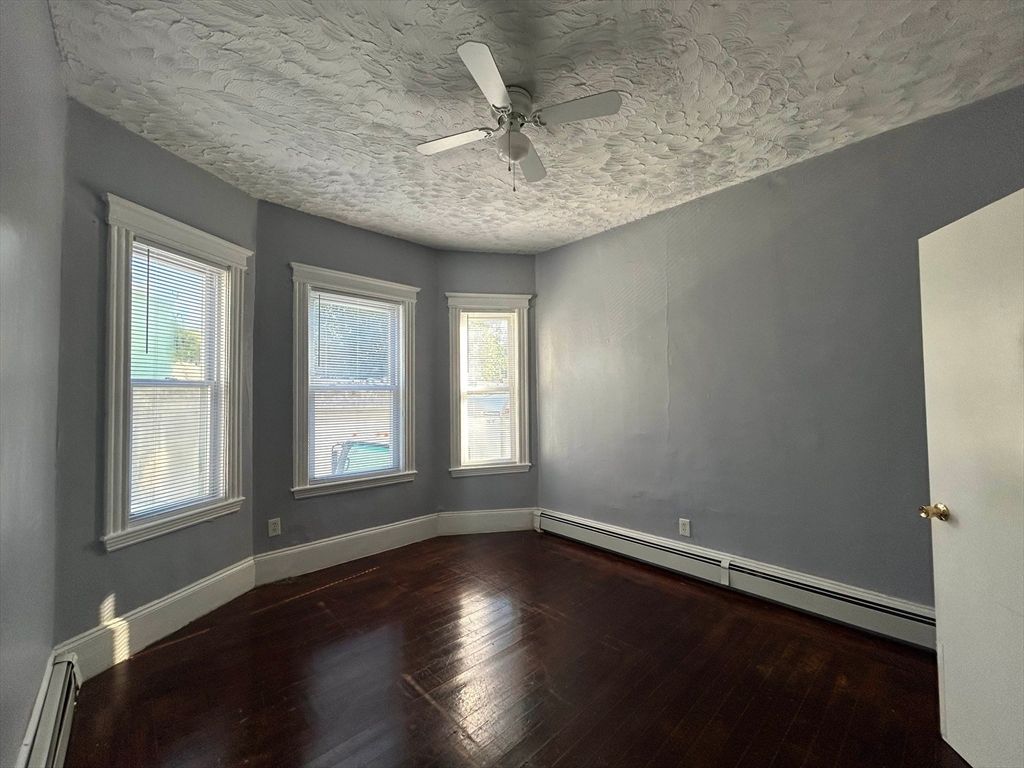 Empty room, Interior, Stone Walls, Wood Texture Flooring