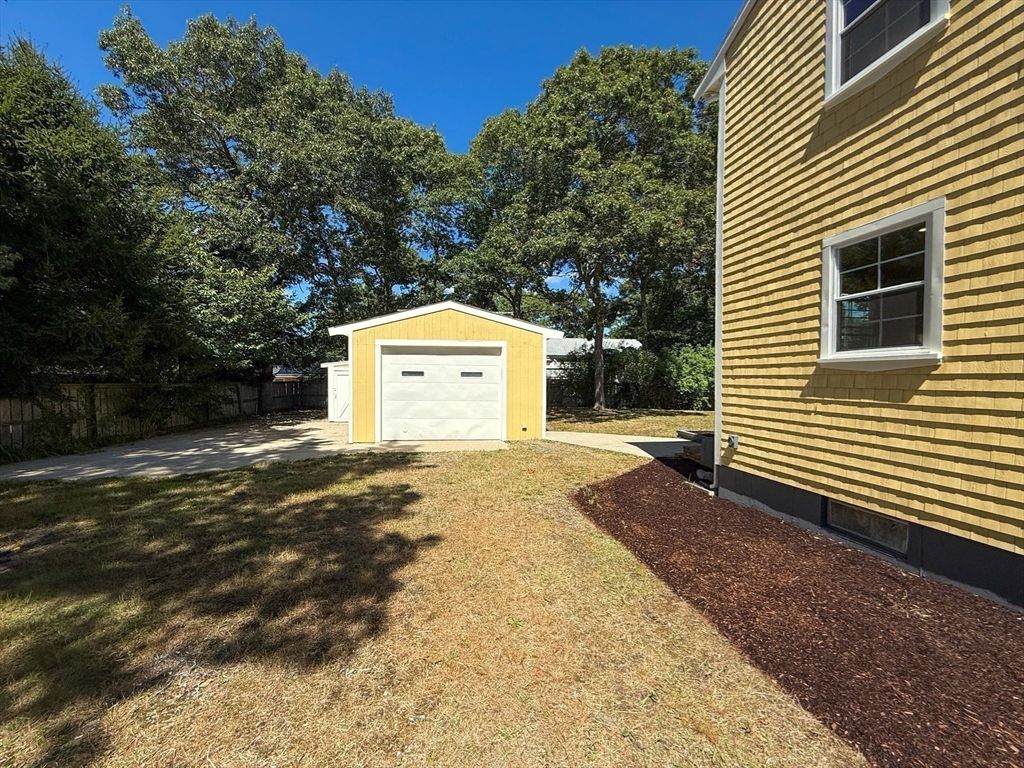 Backyard, Detached Garage, Exterior
