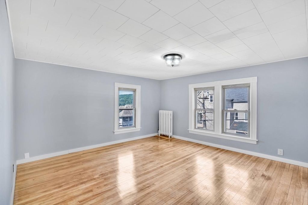Empty room, Interior, Wood Texture Flooring