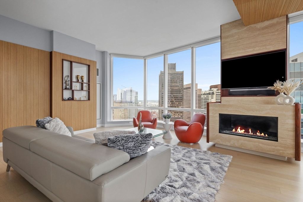 Fireplace, Interior, Living room, Wood Texture Flooring