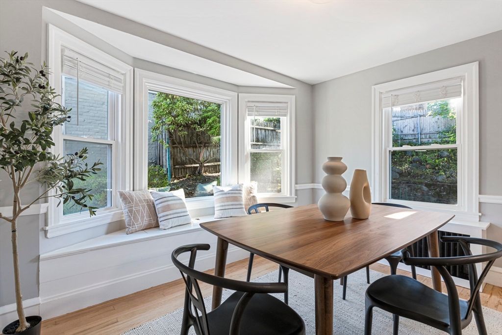 Dining room, Interior, Wood Texture Flooring