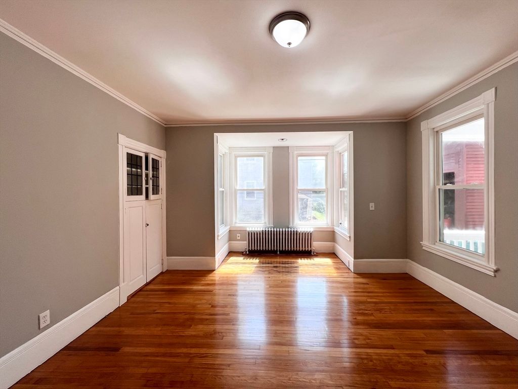 Empty room, Interior, Wood Texture Flooring