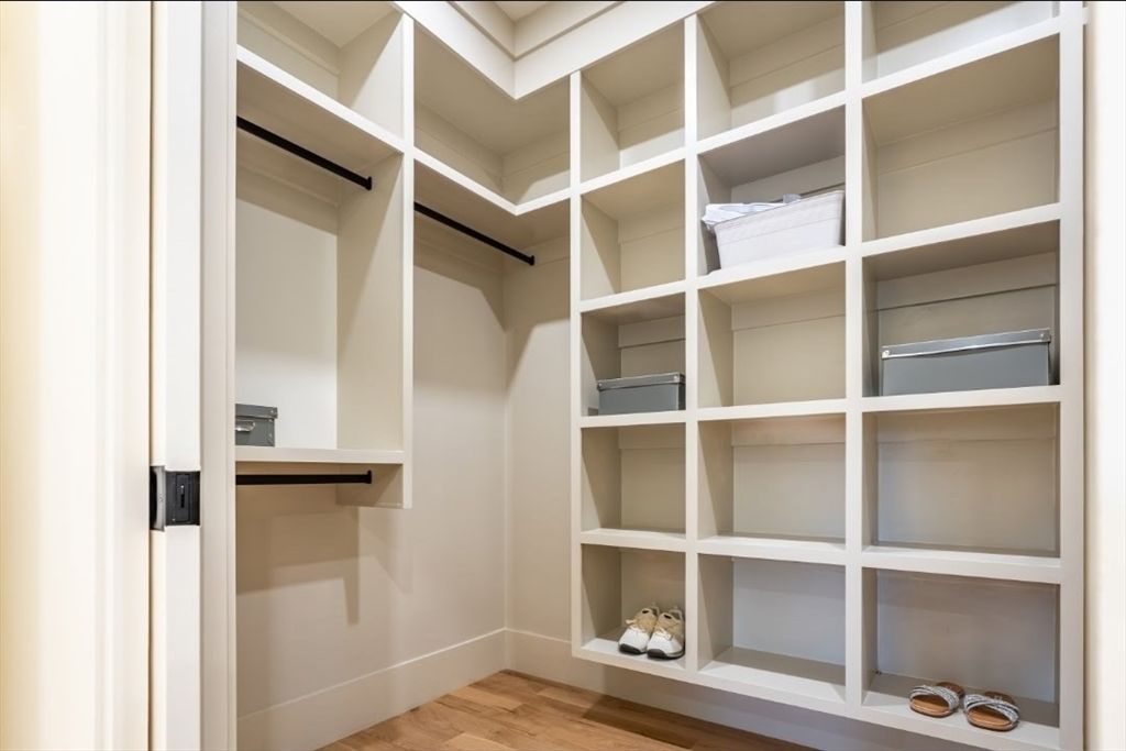 Interior, Walk-in Closets, Wood Texture Flooring