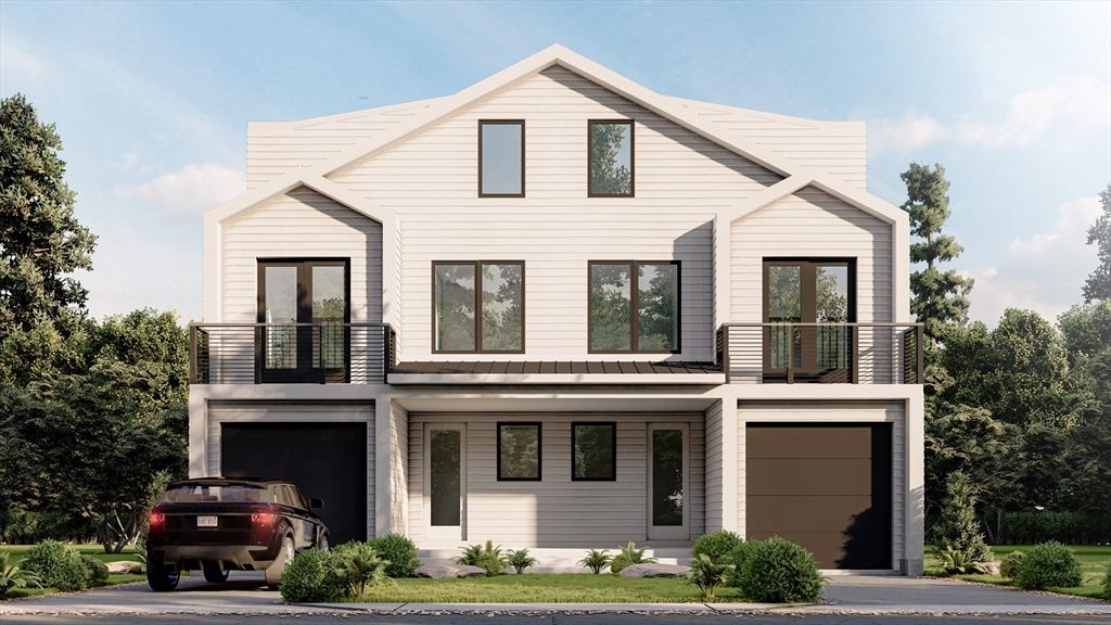 Attached, Exterior, Facade, Farmhouse