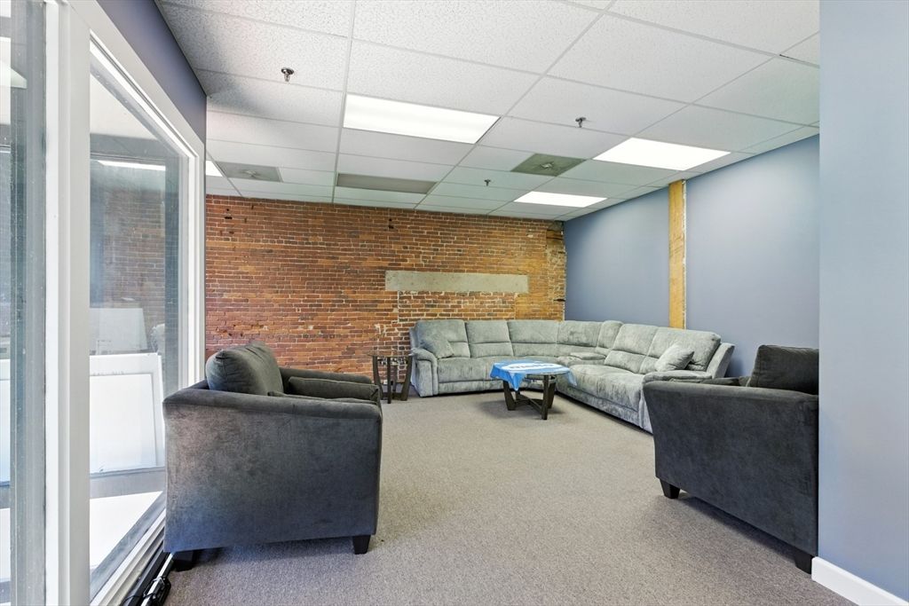 Interior, Living room, Stone Walls