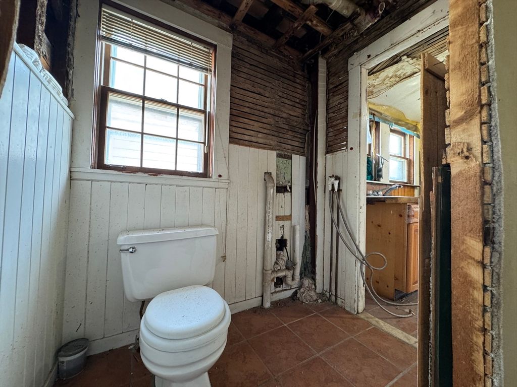 Bathroom, Interior, Wooden Walls