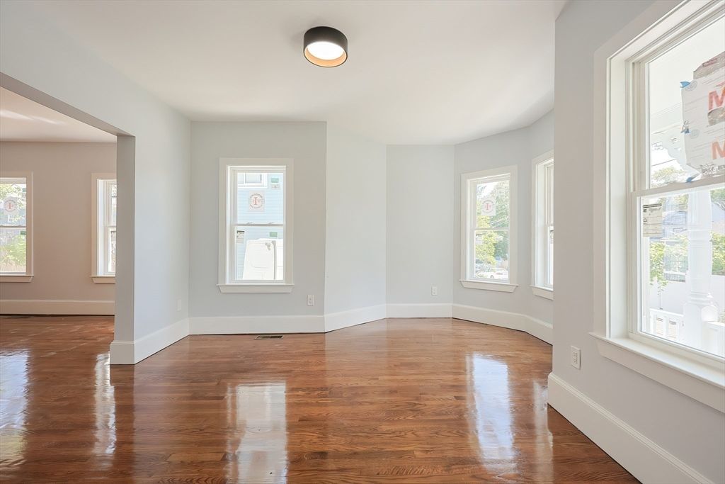 Empty room, Interior, Wood Texture Flooring