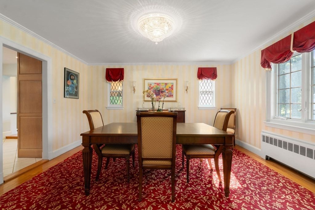 Dining room, Interior, Wood Texture Flooring
