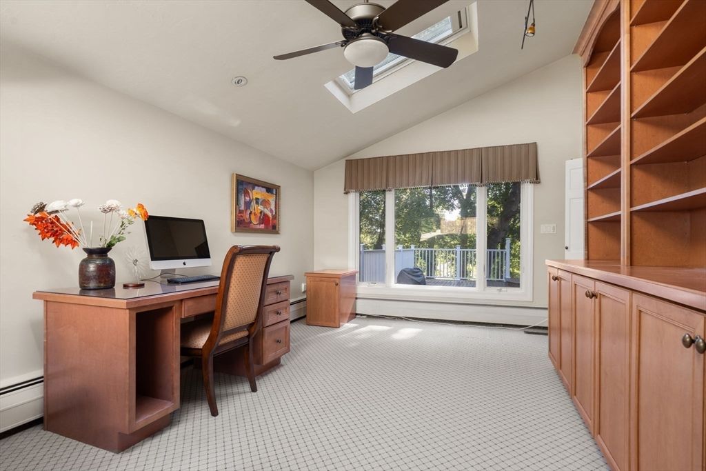 Home Office, Interior, Recessed Lighting