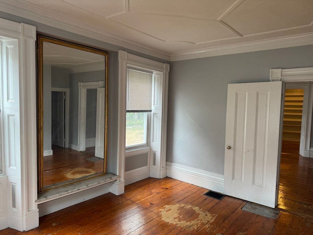 Empty room, Interior, Wood Texture Flooring