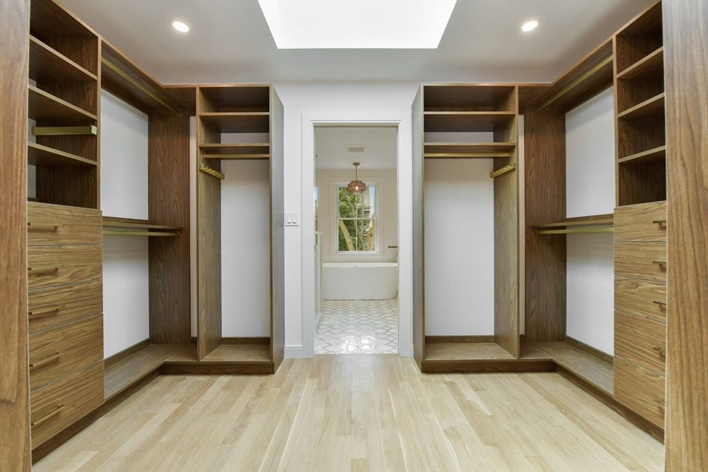 Interior, Recessed Lighting, Walk-in Closets, Wood Texture Flooring