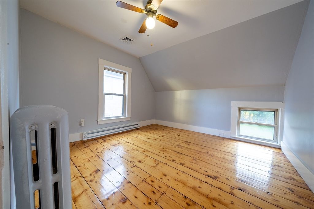 Empty room, Fireplace, Interior, Wood Texture Flooring