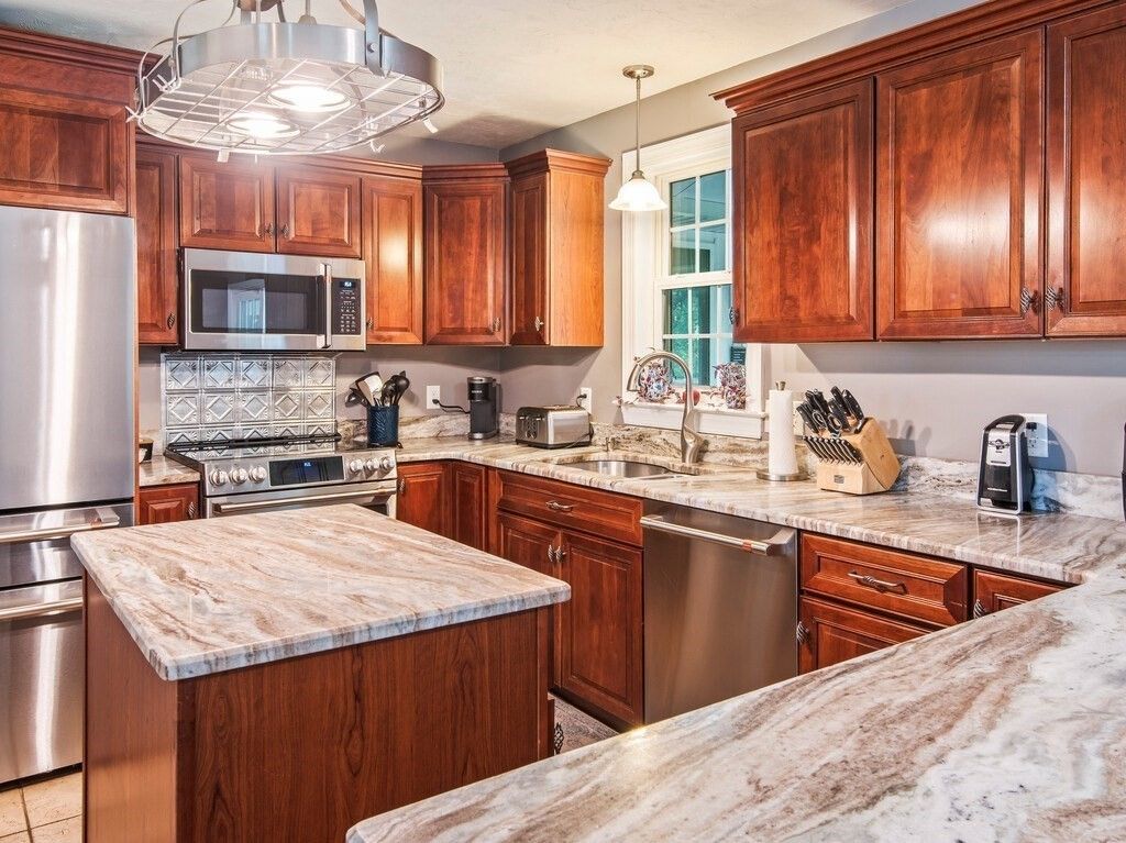 Interior, Kitchen, Pendant Lights, Stainless Steel Appliances