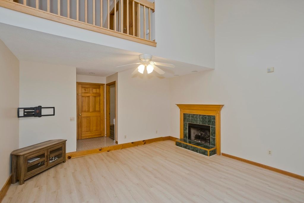 Fireplace, Interior, Wood Texture Flooring