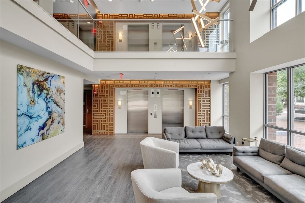 Elevator, Interior, Living room, Wood Texture Flooring