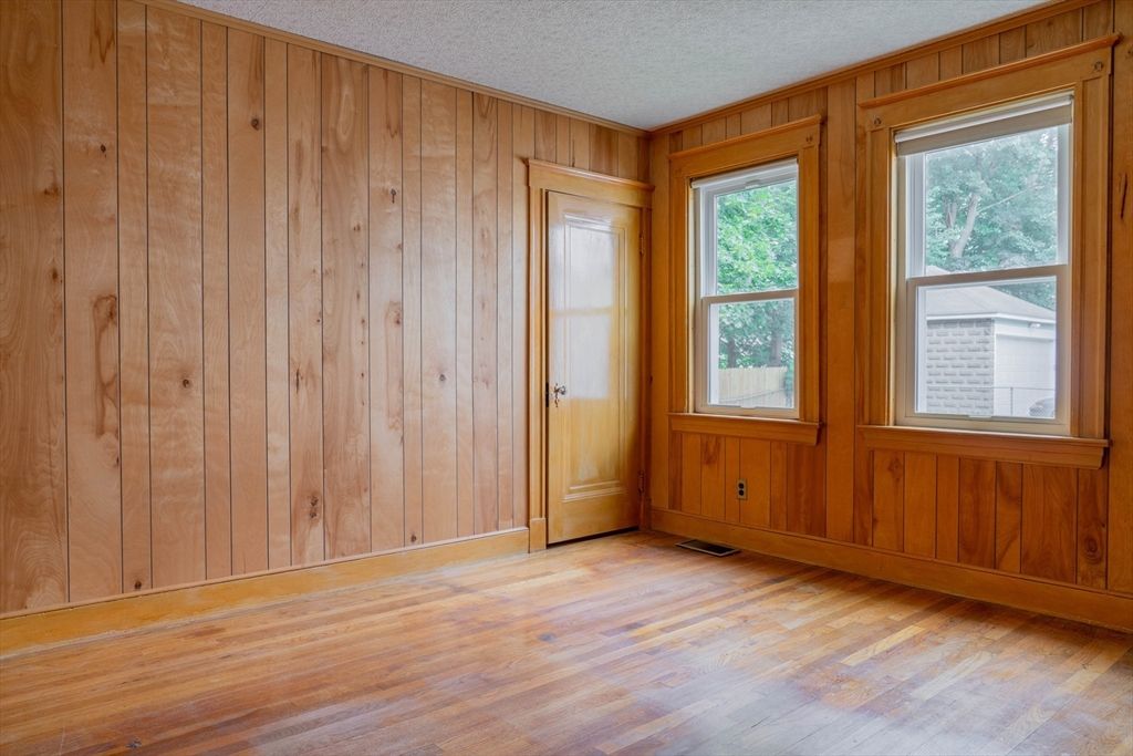 Empty room, Interior, Wood Texture Flooring, Wooden Walls