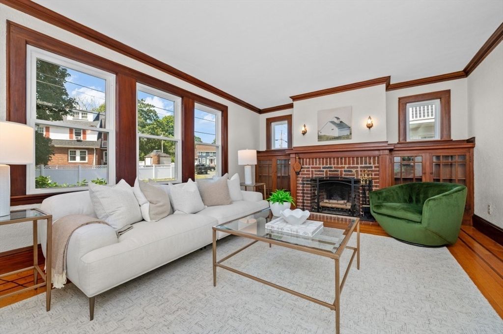 Fireplace, Interior, Living room, Wood Texture Flooring