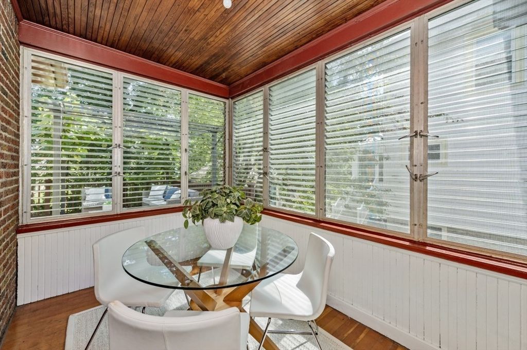 Dining room, Interior, Wooden Ceilings, Wood Texture Flooring