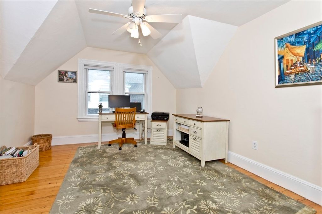 Home Office, Interior, Wood Texture Flooring